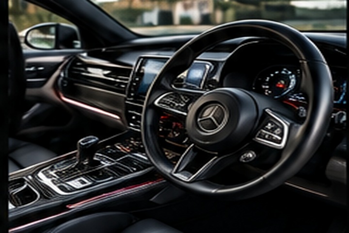 Interior vehicle detailing visual